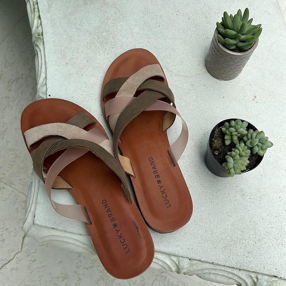 Lucky Brand Neutral Salndals